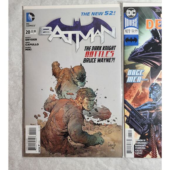 DC Batman Detective, Dark Nights, New 52 Comic Book Lot Of 4 VG/NM - Picture 2 of 5